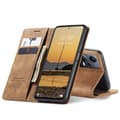 Miniatyrbild 1 av 4: CaseMe Smart Magnet FlipCase Xiaomi Redmi Note 12 5G - Brun