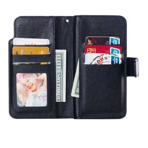 Samsung S10 praktisk pung-etui med 12-bakker Array V4