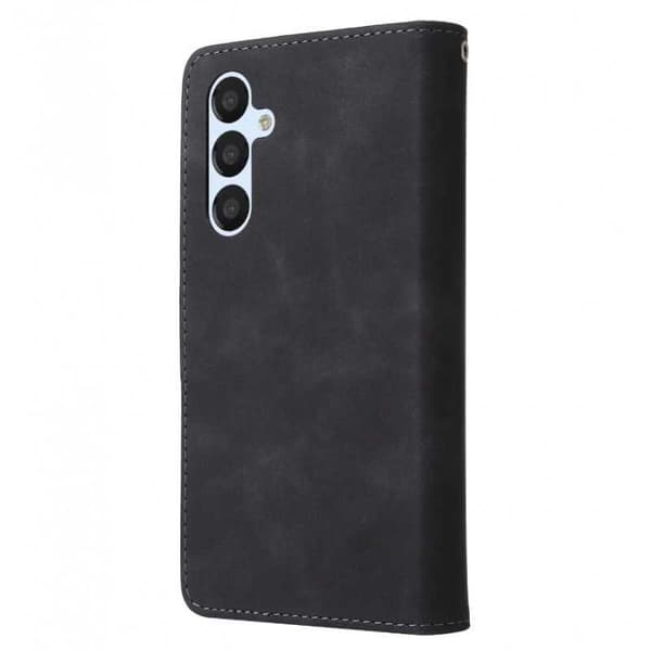 Samsung A14 5G/4G multifunktionelt pung etui Lynlås 8-rum