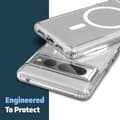 Miniatyrbillede 3 af 5: Google Pixel 7 Pro Transparent stødabsorberende cover MagSafe-kompatibel