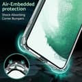 Miniatyrbillede 3 af 10: Samsung S21 FE Transparent stødabsorberende cover MagSafe-kompatibel