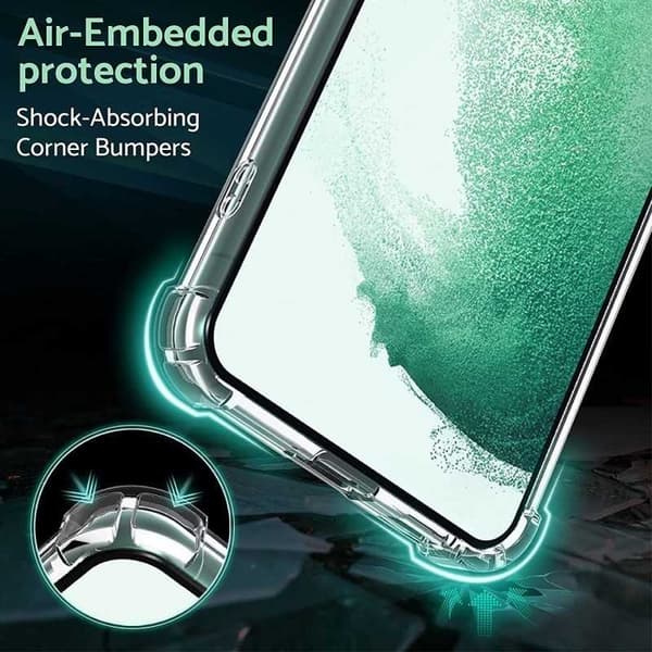 Samsung A34 5G Transparent stødabsorberende cover MagSafe-kompatibel