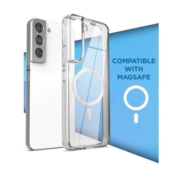 Samsung A34 5G Transparent stødabsorberende cover MagSafe-kompatibel
