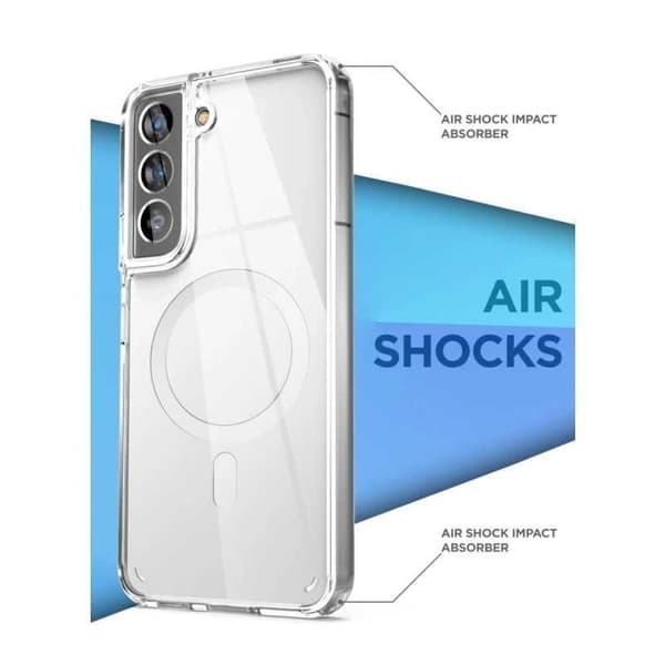 Samsung A34 5G Transparent stødabsorberende cover MagSafe-kompatibel