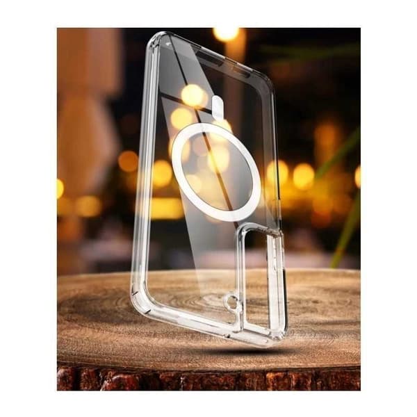 Samsung A34 5G Transparent stødabsorberende cover MagSafe-kompatibel
