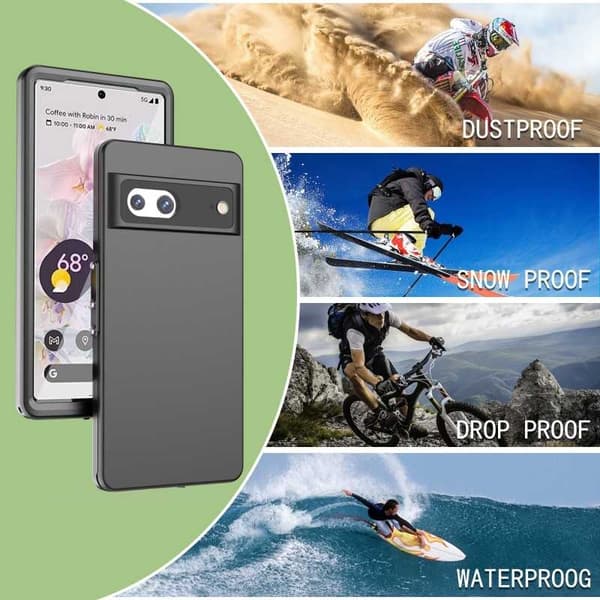 Google Pixel 7 fuld dækning vandtæt premium cover - 2m