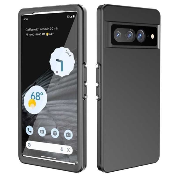 Google Pixel 6a Heltäckande Vattentät Premium Skal - 2m