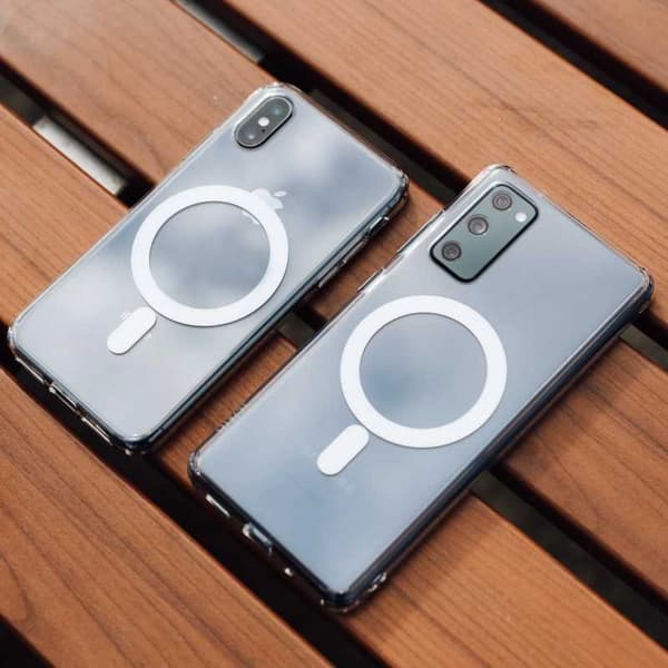 Samsung Note 20 Transparent stødabsorberende cover MagSafe-kompatibel