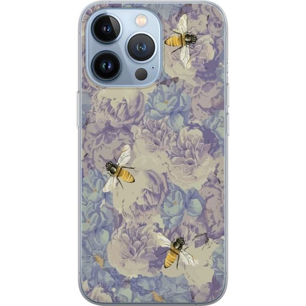 Apple iPhone 13 Pro Läpinäkyvä kuori Kukat