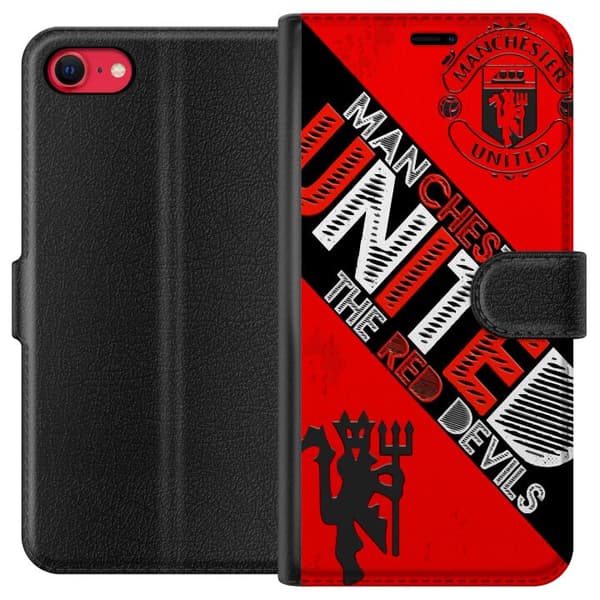 Apple iPhone SE (2022) Lommeboketui Manchester United FC