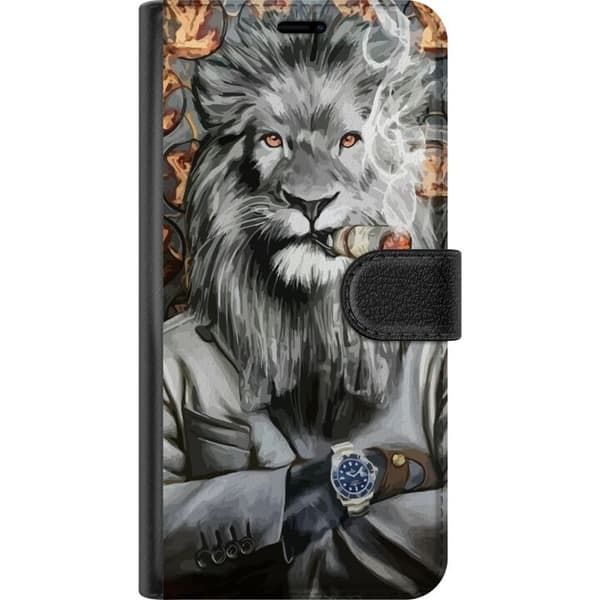 Huawei Mate 20 Pro Lompakkokotelo Rökande Lejon