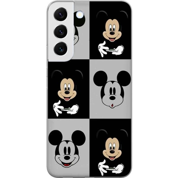Samsung Galaxy S22+ 5G Gennemsigtig cover Mickey Mouse