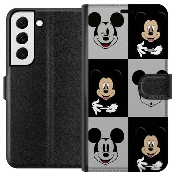 Samsung Galaxy S22 5G Lompakkokotelo Mickey Mouse