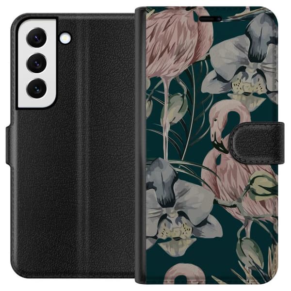 Samsung Galaxy S22 5G Lommeboketui Flamingo