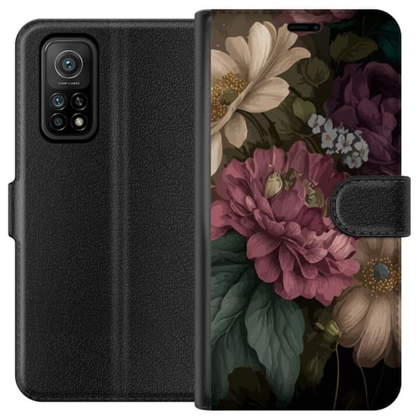 Xiaomi Mi 10T Pro 5G Plånboksfodral Blommor