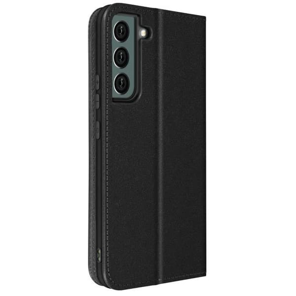 Samsung Galaxy S22 Läderfodral Forcell Smart Pro Läderkorthållare - svart