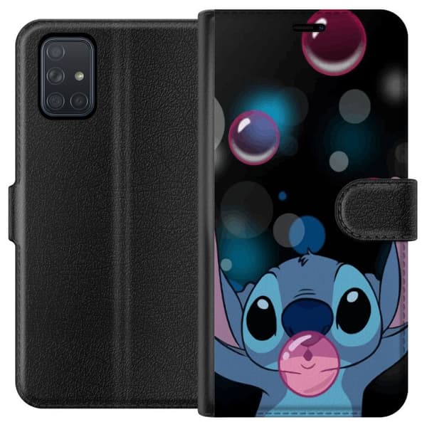 Samsung Galaxy A71 Lompakkokotelo Stitch