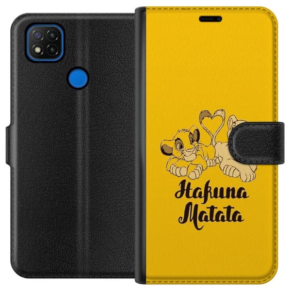 Xiaomi Redmi 9C Lompakkokotelo Hakuna Matata