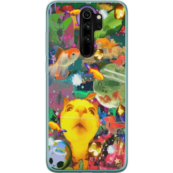 Xiaomi Redmi Note 8 Pro Genomskinligt Skal Roliga Djur