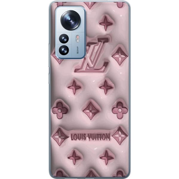 Xiaomi 12 Pro Gjennomsiktig deksel LV Pink