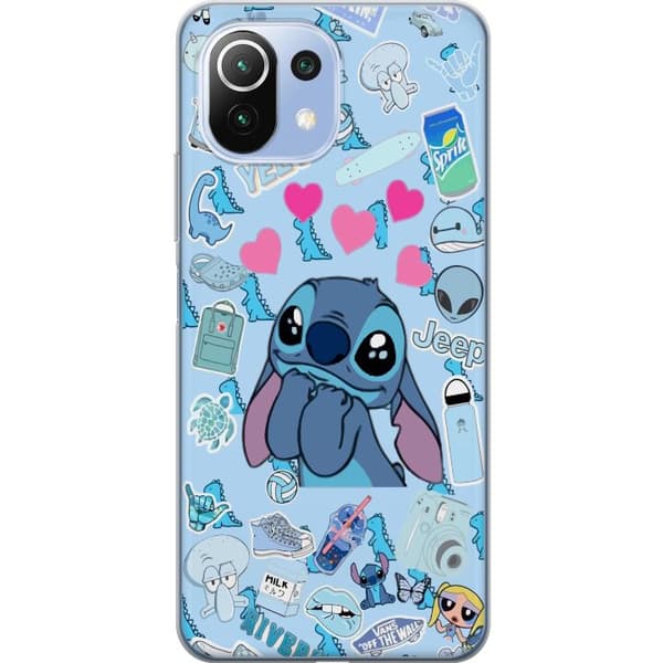 Xiaomi 11 Lite 5G NE Gennemsigtig cover Stitch