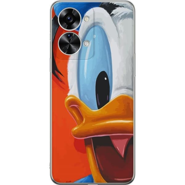 OnePlus Nord 2T Läpinäkyvä kuori Aku Ankka