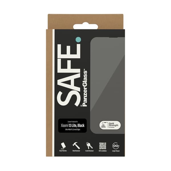 SAFE. by PanzerGlass Xiaomi 13 Lite Näytönsuoja Ultra-Wide Fit