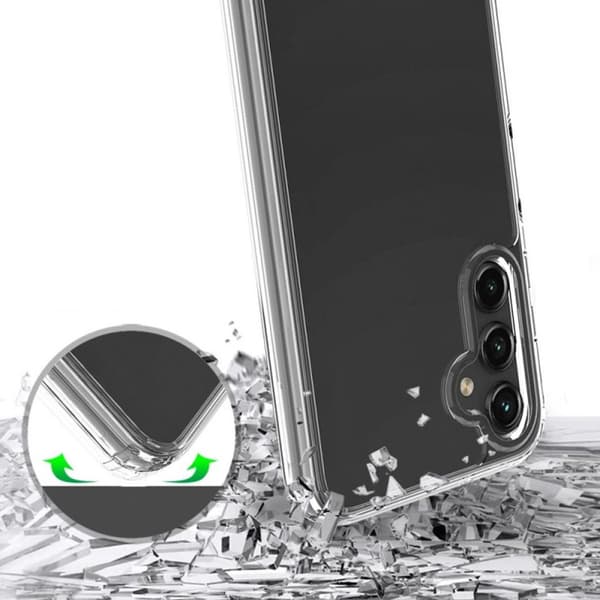 Samsung Galaxy A14 5G Stöttåligt Skal Rvelon - Transparent