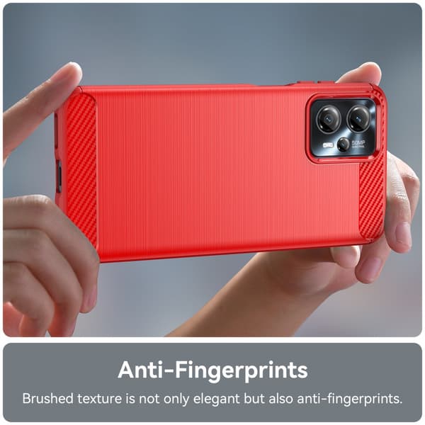 SKALO Motorola Moto G23 4G Armor Carbon Stødsikker TPU-cover