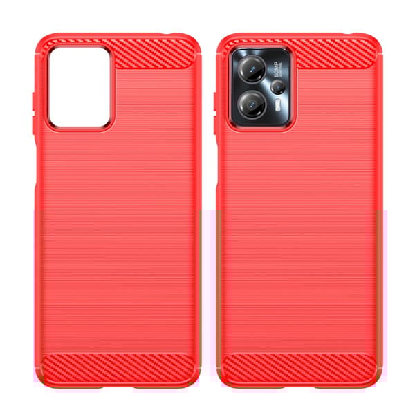SKALO Motorola Moto G23 4G Armor Carbon Stødsikker TPU-cover