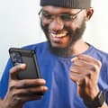 Pikkukuva 7 / 9: SKALO Motorola Moto G73 5G Armor Carbon Iskunkestävä TPU suojakuori