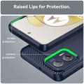 Pikkukuva 6 / 9: SKALO Motorola Moto G73 5G Armor Carbon Iskunkestävä TPU suojakuori