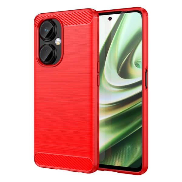 SKALO OnePlus Nord CE 3 Lite 5G Armor Carbon Stöttåligt TPU-skal