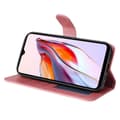 Pikkukuva 3 / 9: SKALO Xiaomi Redmi 12C 4G Lompakkokotelo PU-nahkaa - Pinkki