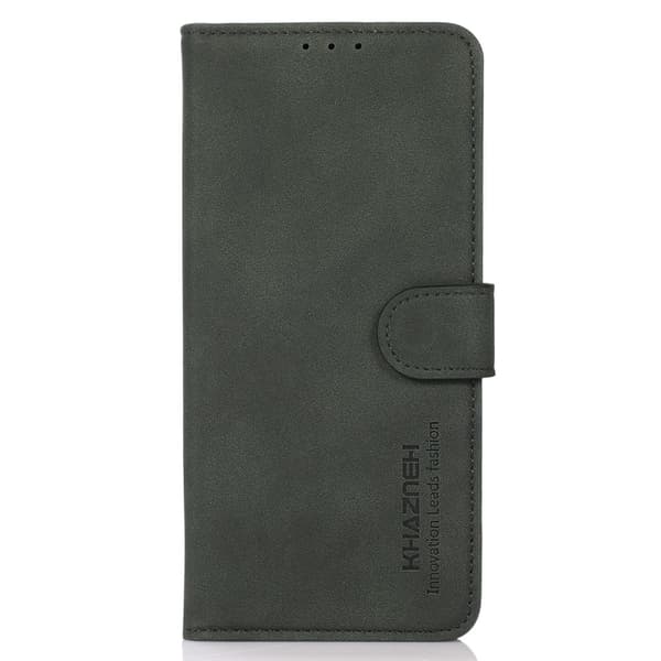 SKALO Xiaomi Redmi 12C 4G KHAZNEH Plånboksfodral i PU-Läder - Grön