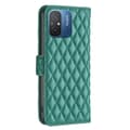 Pikkukuva 9 / 9: SKALO Xiaomi Redmi 12C 4G BINFEN COLOR Tikattu Lompakko - Vihreä