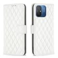 Pikkukuva 1 / 9: SKALO Xiaomi Redmi 12C 4G BINFEN COLOR Tikattu Lompakko - Valkoinen