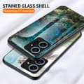 Pikkukuva 4 / 8: SKALO Xiaomi Redmi Note 12 4G Marmori karkaistu lasi TPU-suojakuori - #3