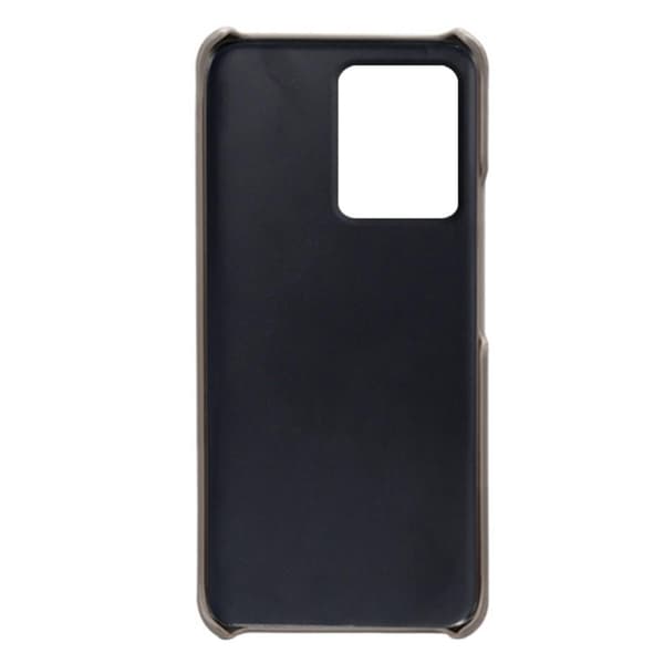 SKALO Xiaomi Redmi Note 12 4G PU-nahkainen Korttikotelo - Harmaa