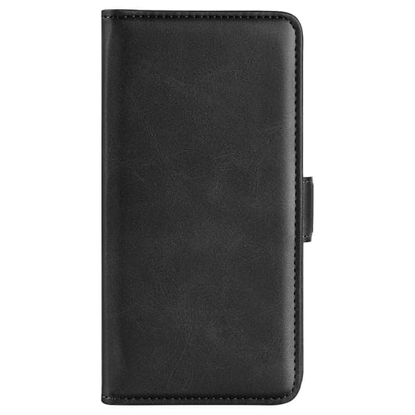 SKALO Xiaomi Redmi Note 12 4G Premium Wallet Lompakkokotelo - Musta