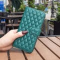 Miniatyrbild 4 av 8: SKALO Xiaomi Redmi Note 12 4G BINFEN COLOR Quiltat Plånbok - Grön
