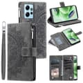 Pikkukuva 1 / 9: SKALO Xiaomi Redmi Note 12 4G Big Wallet Mandala Lompakkokotelo - Harmaa