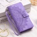 Pikkukuva 6 / 9: SKALO Xiaomi Redmi Note 12 4G Big Wallet Mandala Lompakkokotelo - Violetti