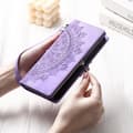 Pikkukuva 7 / 9: SKALO Xiaomi Redmi Note 12 4G Big Wallet Mandala Lompakkokotelo - Violetti