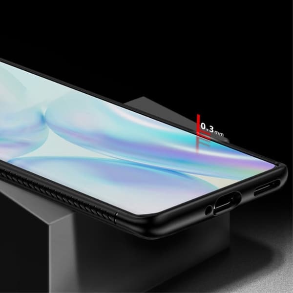 SKALO Asus ROG Phone 7 5G Carbon Fiber TPU-suojakuori - Sininen