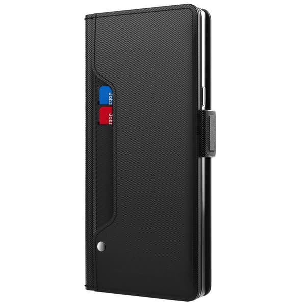 SKALO Asus ROG Phone 7 5G Kortholder Mirror Flip Cover - Sort