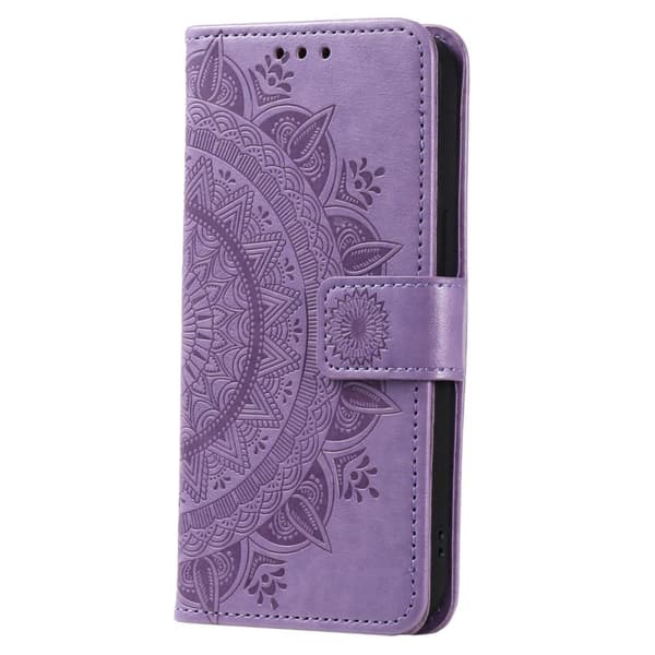 SKALO Xiaomi 13 Pro 5G Mandala lompakkokotelo - Violetti