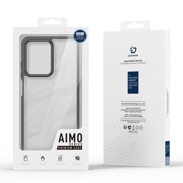 DUX DUCIS Xiaomi Redmi Note 12 Pro 5G Aimo Series Skal - Svart