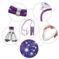 Pikkukuva 4 / 6: SKALO Xiaomi Redmi Note 12 Pro 5G Juoksuhiekka Glitter Mobile kaulapanta - Violetti