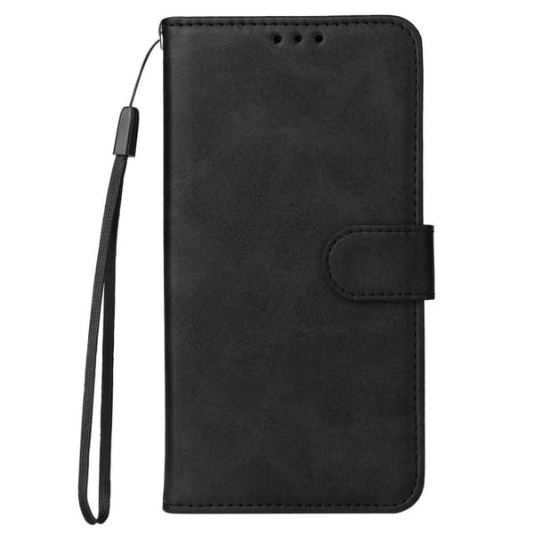 SKALO Xiaomi Redmi Note 12 Pro 5G Plånboksfodral i PU-Läder - Svart